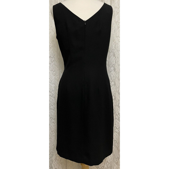 Caren Desiree Company Women's Dress Size 10 Black Embroidered - Picture 1 of 8